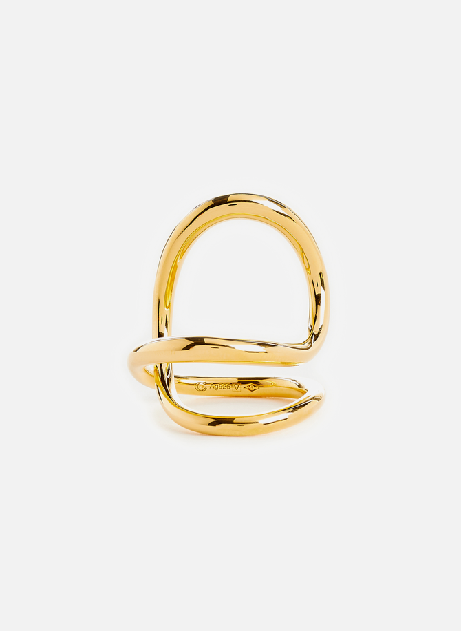 CHARLOTTE CHESNAIS Gold Ribbon Ring