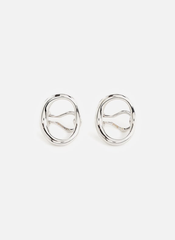 Boucles d'oreille Naho small Argent by CHARLOTTE CHESNAIS CHARLOTTE CHESNAIS Boucles d'oreille Naho small Argent