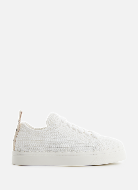 Lauren sneakers in recycled polyester WhiteCHLOÉ 