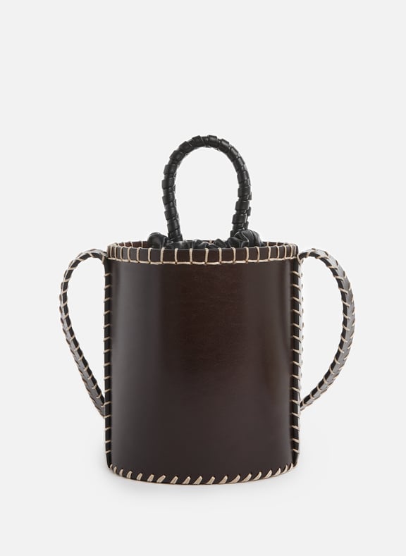 Sac bucket Lawson en cuir Marron by CHLOÉ CHLOÉ Sac bucket Lawson en cuir Marron