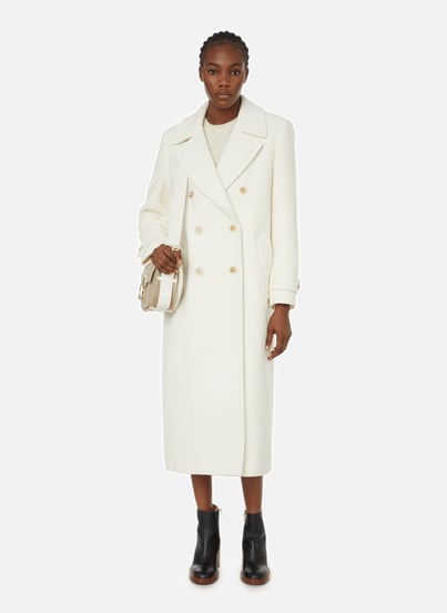 Manteaux Blanc Femme Printemps