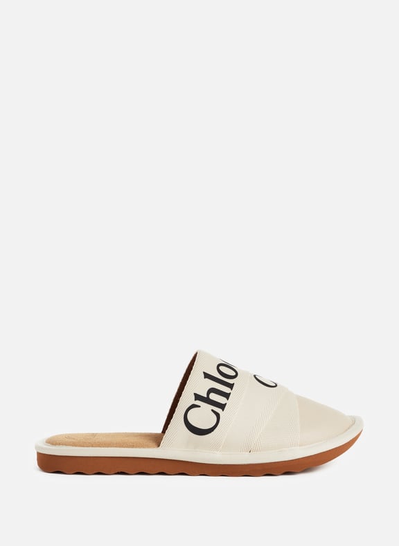 Slippers Woody Blanc by CHLOÉ CHLOÉ Slippers Woody Blanc