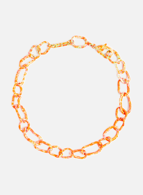 Sunrise-Halskette aus Metall OrangeCOLLINA STRADA 