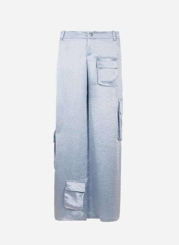 Pantalon ample Bleu by COLLINA STRADA COLLINA STRADA Pantalon ample Bleu