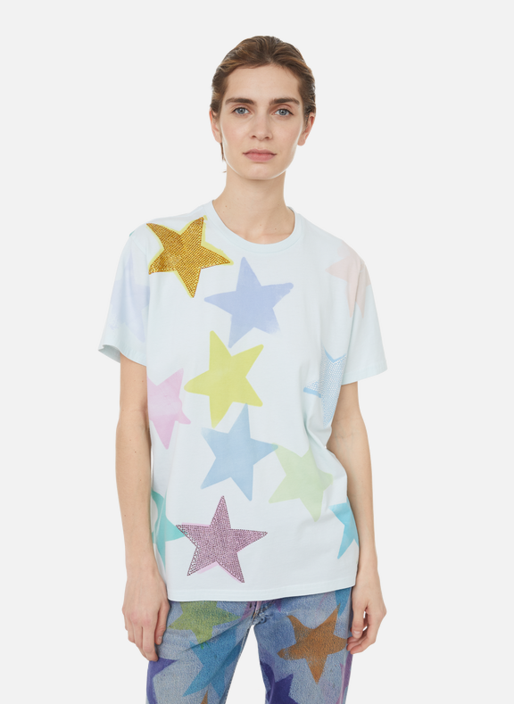 COLLINA STRADA T-shirt Etoile en coton organique Multicolore