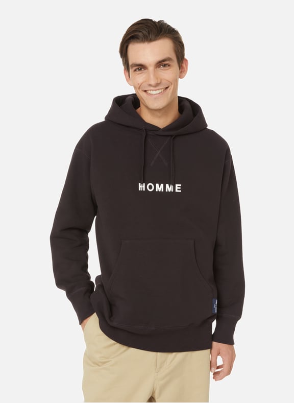 Hoodie en coton Gris by COMME DES GARCONS HOMME COMME DES GARCONS HOMME Hoodie en coton Gris