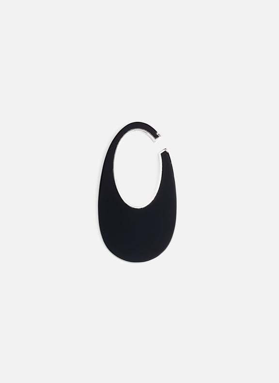 Boucle d'oreille Large Swipe - Coperni x Alan Crocetti Noir by COPERNI COPERNI Boucle d'oreille Large Swipe - Coperni x Alan Crocetti Noir