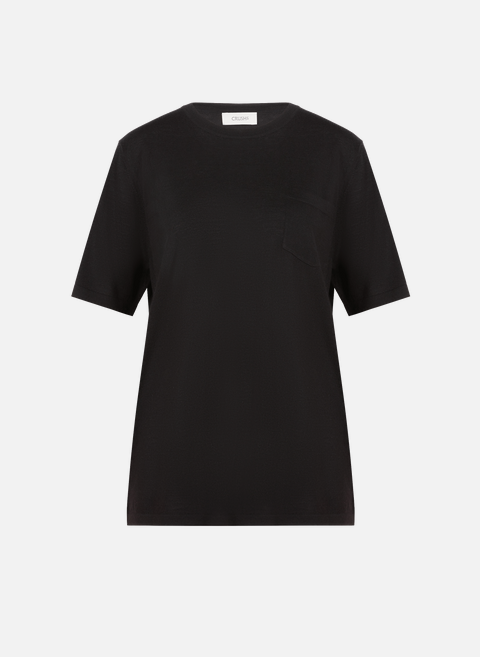 Cashmere t-shirt BlackCRUSH COLLECTION 