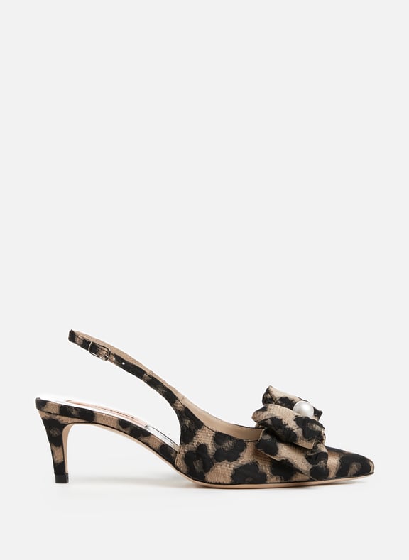 Slingback à talon Multicolore by CUSTOMMADE CUSTOMMADE Slingback à talon Multicolore