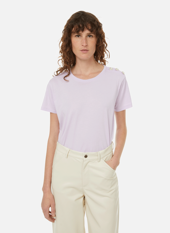 CUSTOMMADE T-shirt Molly en coton organique Violet