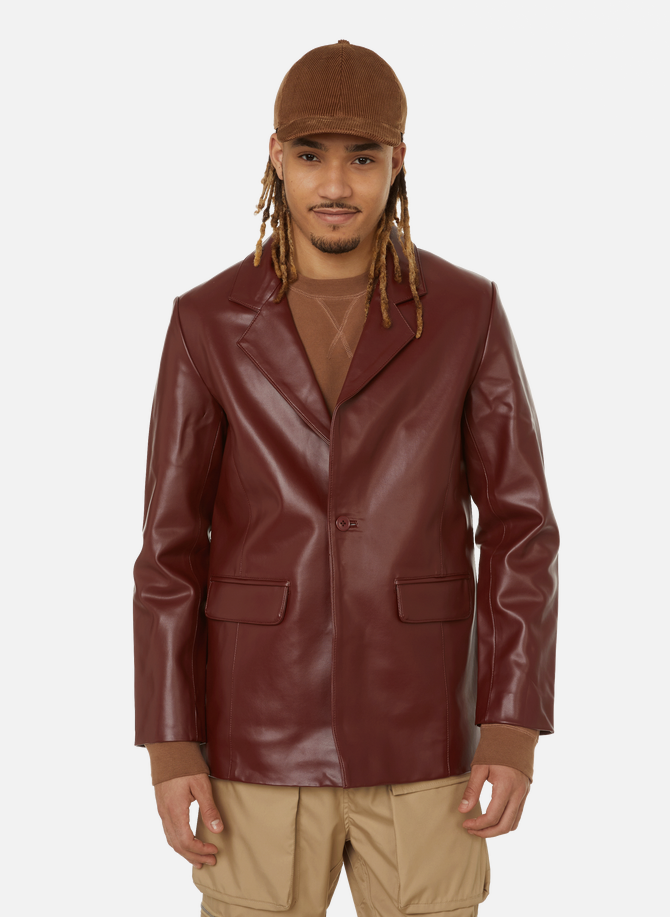 DEADWOOD leather blazer