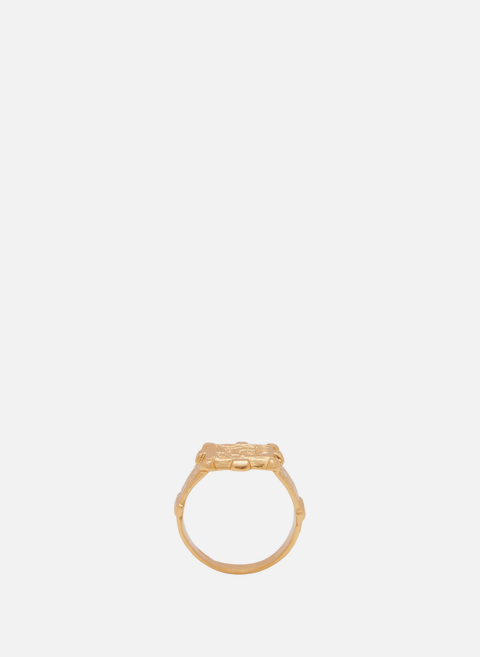 Malik-Ring aus vergoldetem Gold DEAR LETTERMAN 