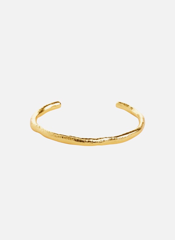 Bracelet jonc Nadim en argent plaqué or Doré by DEAR LETTERMAN DEAR LETTERMAN Bracelet jonc Nadim en argent plaqué or Doré