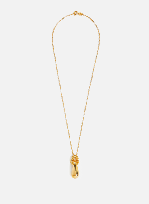 Damaati-Halskette aus Gold und Gold-Vermeil DEAR LETTERMAN 