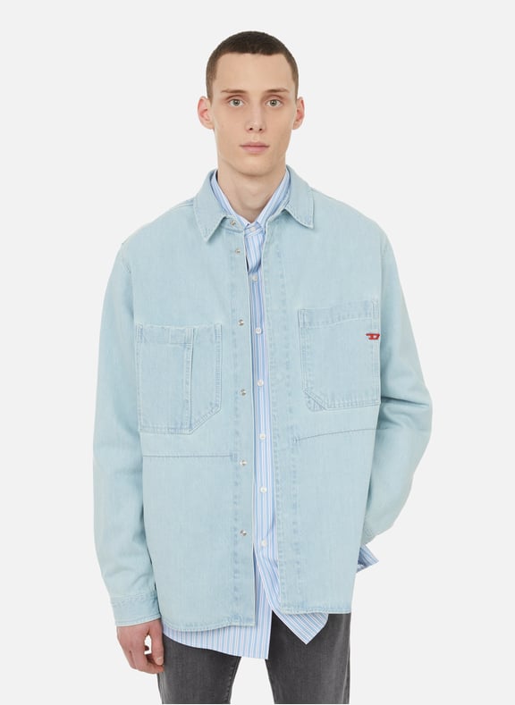 Chemise en jean Bleu by DIESEL DIESEL Chemise en jean Bleu