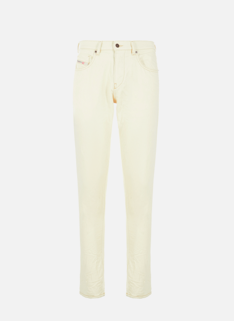 Straight cotton jeans WhiteDIESEL 