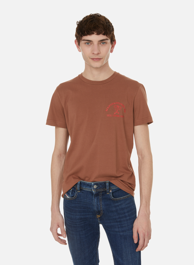 T-Shirt aus Baumwolljersey DIESEL