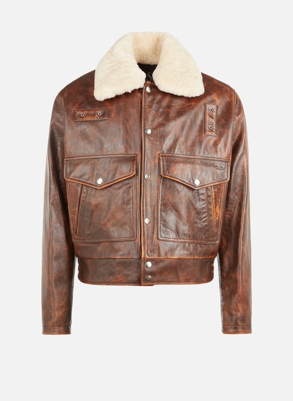 Veste aviateur Marron by DIESEL DIESEL Veste aviateur Marron
