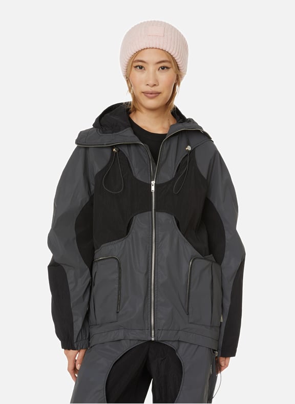 Veste coupe-vent Reflect Tech Noir by DION LEE DION LEE Veste coupe-vent Reflect Tech Noir