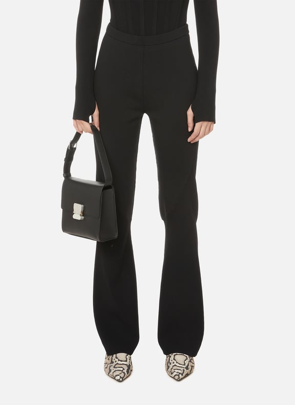 Pantalon côtelé Flare Noir by DION LEE DION LEE Pantalon côtelé Flare Noir