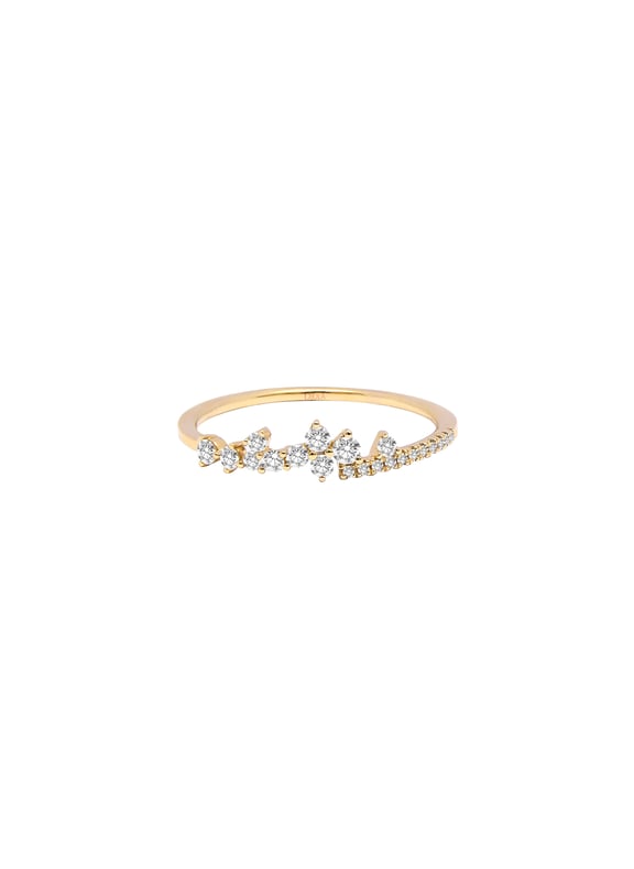 Bague anneau Fairy Tale en or et diamants Doré by DJULA DJULA Bague anneau Fairy Tale en or et diamants Doré