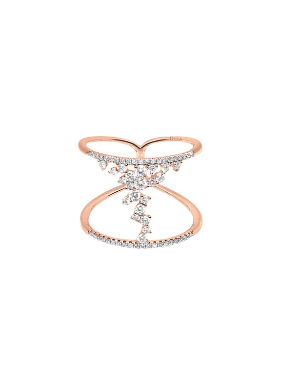Bague Fairy Tale en or et diamants Rose by DJULA DJULA Bague Fairy Tale en or et diamants Rose