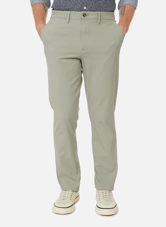 Pantalon chino en coton stretch Vert by DOCKERS DOCKERS Pantalon chino en coton stretch Vert
