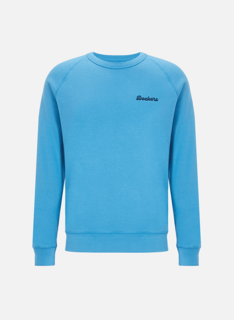 Sweatshirt en coton mélangé BleuDOCKERS 