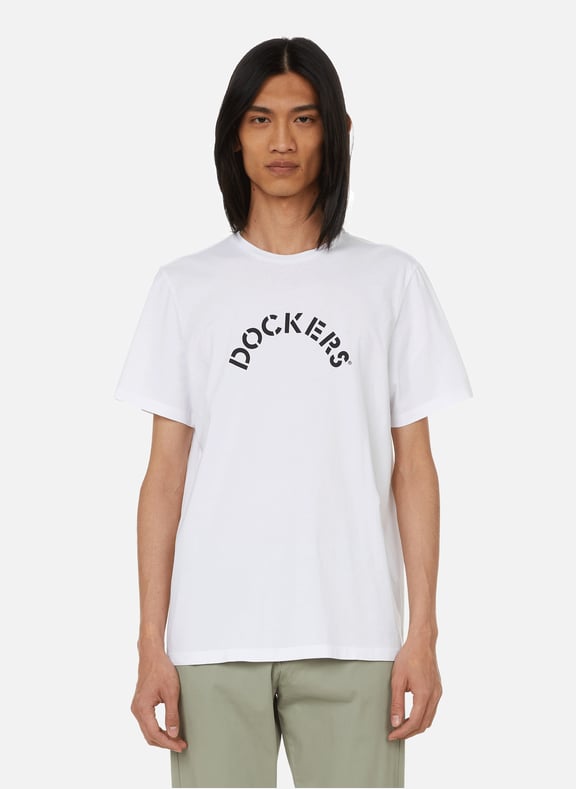 T-shirt en coton Blanc by DOCKERS DOCKERS T-shirt en coton Blanc
