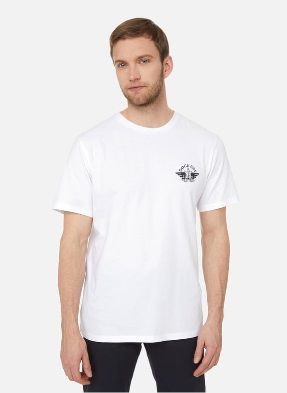 T-shirt en coton Blanc by DOCKERS DOCKERS T-shirt en coton Blanc