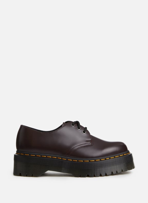 Derbies 1461 Quad en cuir Marron by DR. MARTENS DR. MARTENS Derbies 1461 Quad en cuir Marron