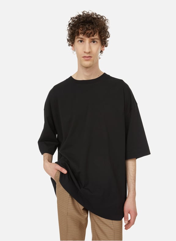 T-shirt Hen en coton Noir by DRIES VAN NOTEN DRIES VAN NOTEN T-shirt Hen en coton Noir