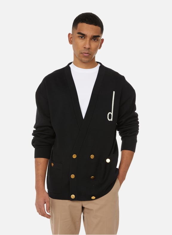 Cardigan D en laine et soie Noir by DUNHILL DUNHILL Cardigan D en laine et soie Noir