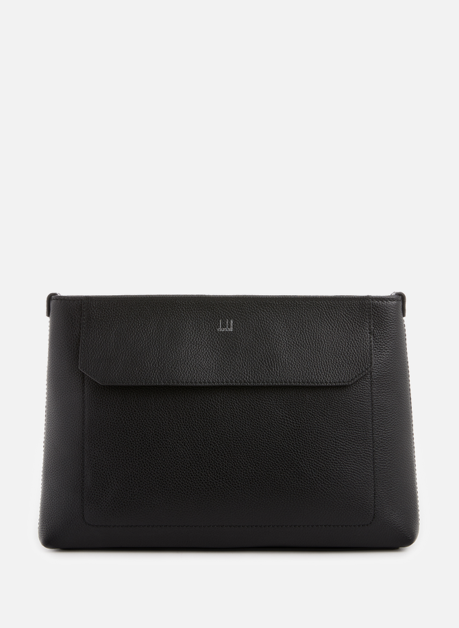 DUNHILL leather clutch