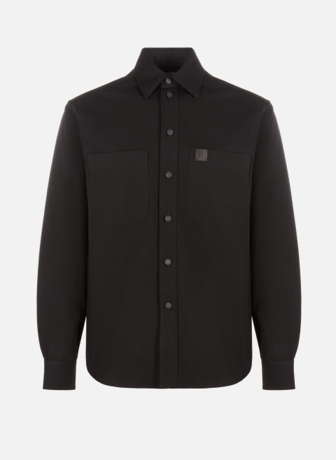 Oversized denim jacket BlackDUNHILL 
