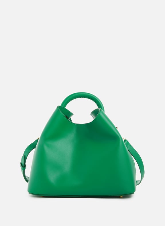 Sac à main Baozi en cuir Vert by ELLEME ELLEME Sac à main Baozi en cuir Vert