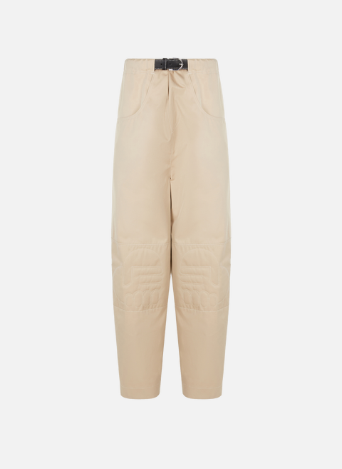 Trousers with belt BrownESTER MANAS 