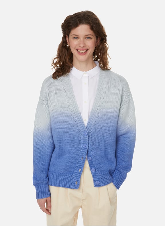 Gilet en laine et coton Bleu by ETRE CECILE ETRE CECILE Gilet en laine et coton Bleu