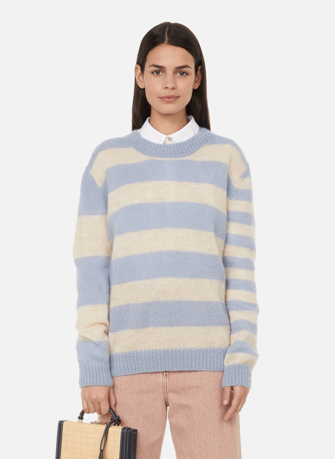 ETRE CECILE striped mohair blend sweater