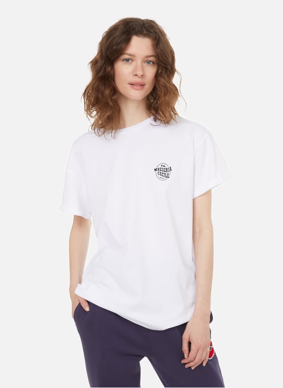 T-shirt Andy en coton organique Blanc by ETRE CECILE ETRE CECILE T-shirt Andy en coton organique Blanc
