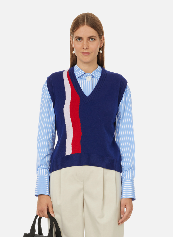 ETRE CECILE wool and cashmere blend sleeveless top
