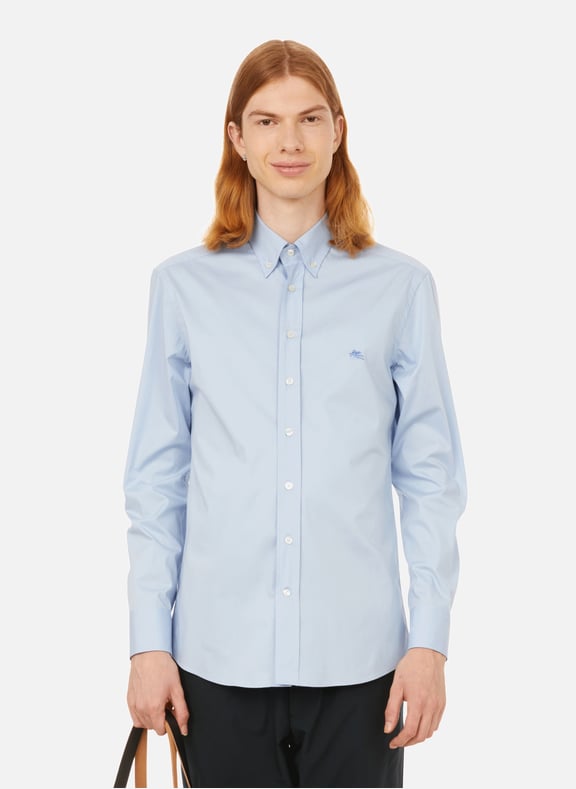 Chemise en coton Bleu by ETRO ETRO Chemise en coton Bleu
