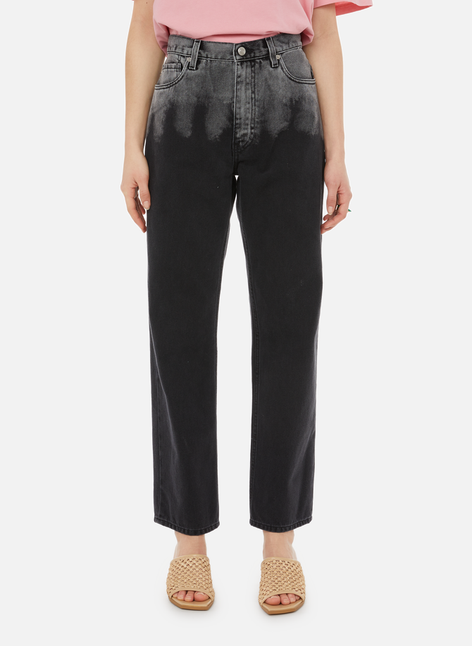 ETRO two-tone cotton mom fit jeans