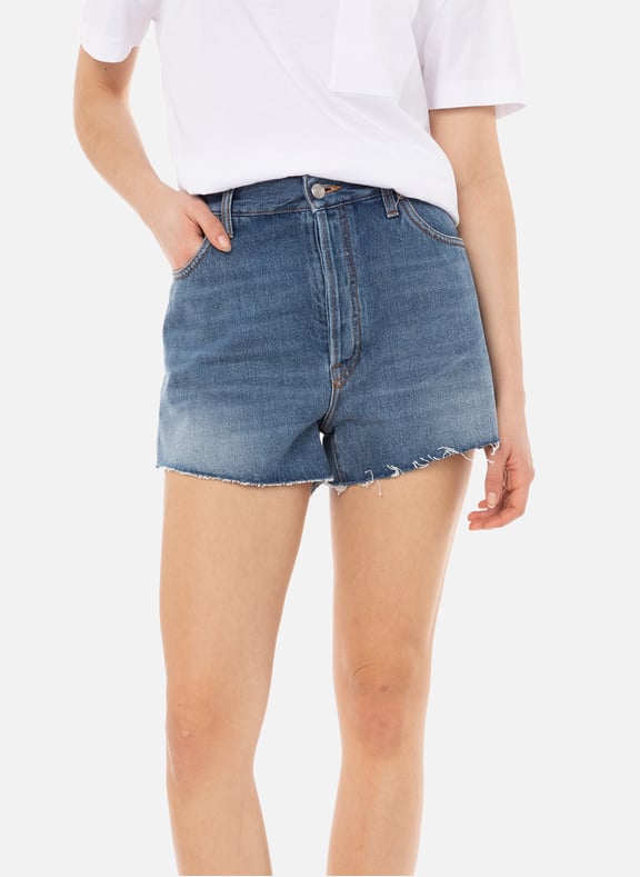 Short en jean Bleu by ETRO ETRO Short en jean Bleu