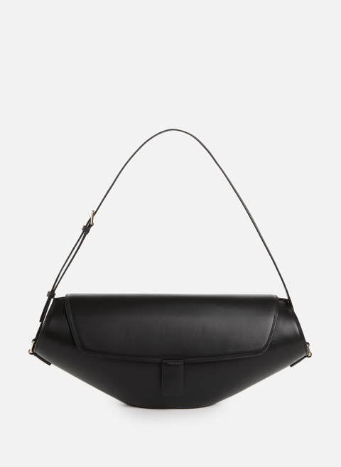 Elvia shoulder bag in leather BlackEUDON CHOI 
