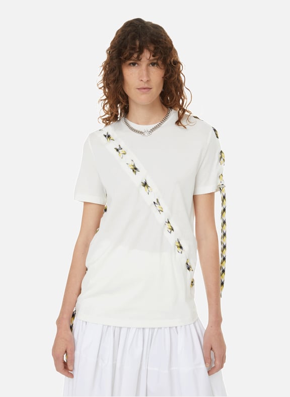 T-shirt en coton Blanc by FAITH CONNEXION FAITH CONNEXION T-shirt en coton Blanc