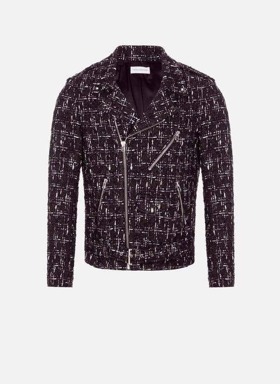 Veste perfecto en coton mélangé Noir by FAITH CONNEXION FAITH CONNEXION Veste perfecto en coton mélangé Noir