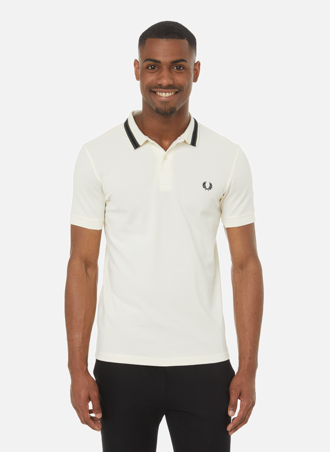 Polo avec détail à rayures FRED PERRY