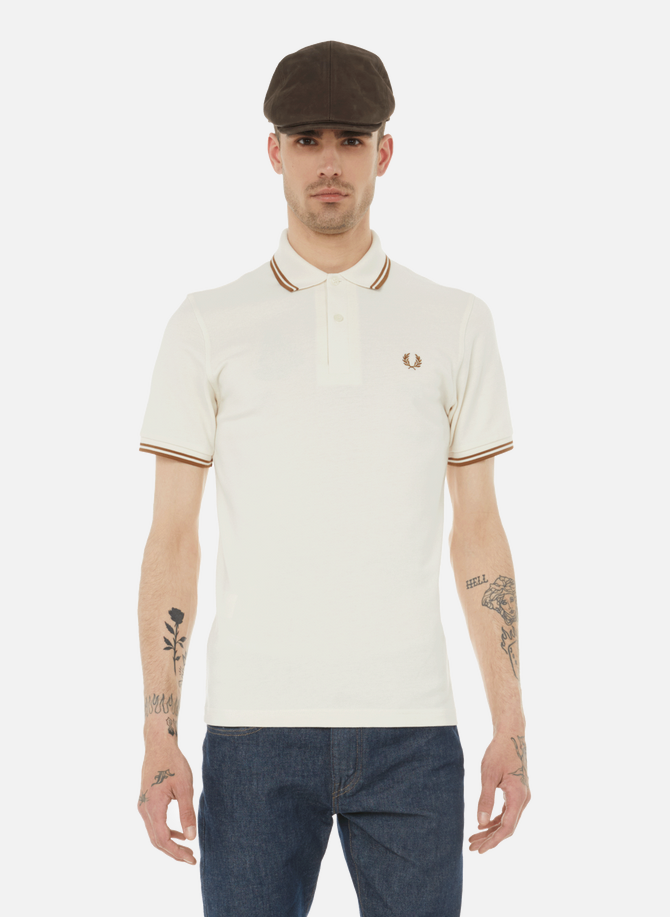 Polo avec manches et col rayés FRED PERRY