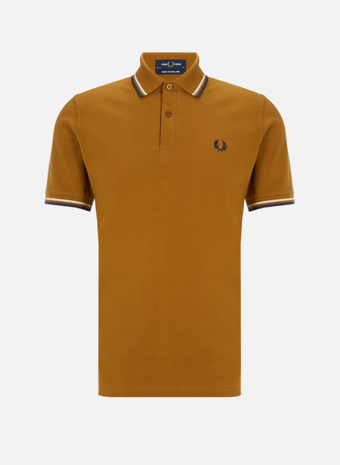 Polo avec manches et col rayés FRED PERRY